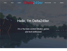 Tablet Screenshot of delta249er.com